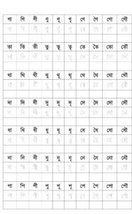 বাংলা আদর্শলিপি উচ্চারণ ও অনুশীলন
