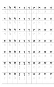 বাংলা আদর্শলিপি উচ্চারণ ও অনুশীলন